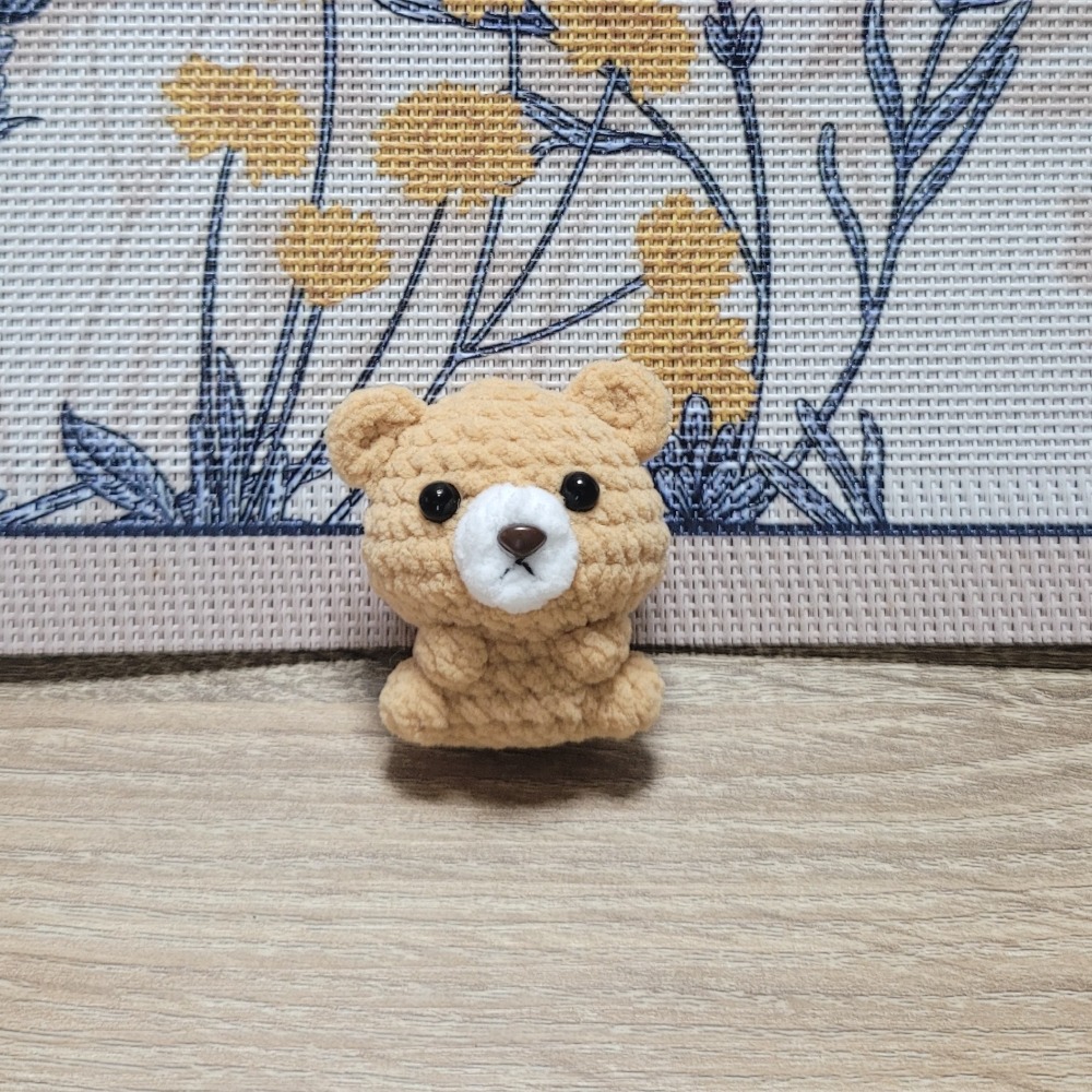 鈎針。針織。毛線娃娃～🍉迷你仔仔鑰匙圈🌈🌈-規格圖5