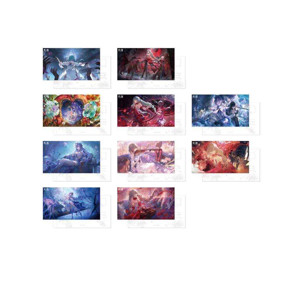 【26年1月預購】鳴潮 插畫明信片套組 弗洛洛 卡提希婭 夏空 官方周邊 週邊 庫洛-規格圖4