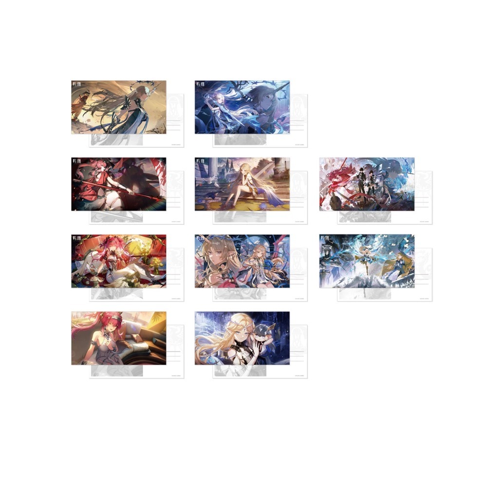 【26年1月預購】鳴潮 插畫明信片套組 弗洛洛 卡提希婭 夏空 官方周邊 週邊 庫洛-規格圖4