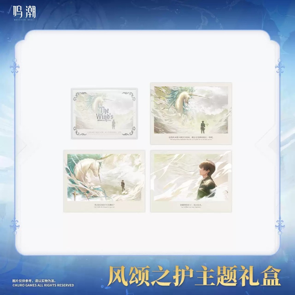 【賣到官方斷貨!!】鳴潮 風頌之護主題禮盒 男女漂泊者 卡提希婭 官方周邊 週邊 庫洛 代購-細節圖4