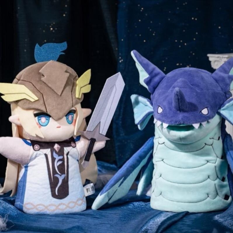 【26年預購5月】鳴潮 利維亞坦 毛絨手偶 卡提希婭 玩偶 娃娃 官方周邊 週邊 庫洛-細節圖4