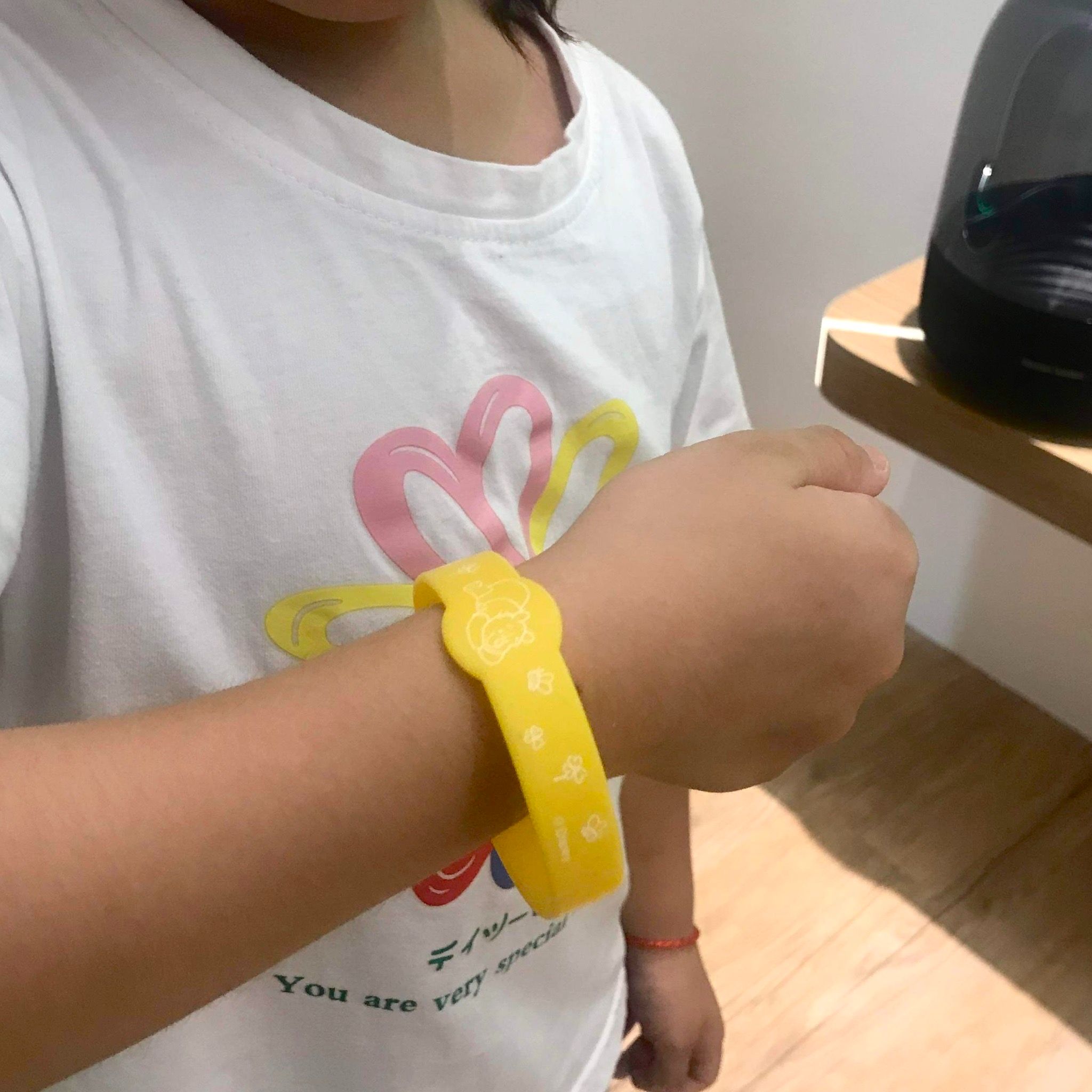 韓國帶回//小熊維尼防蚊系列貼紙、手環-細節圖4