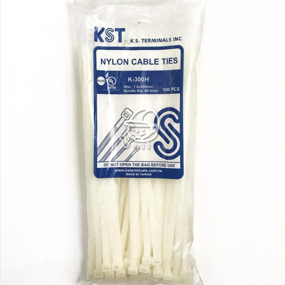 【好買賣】7.6mm尼龍紮線帶/尼龍束帶/束線帶/束帶尼龍66/健和興/KST-細節圖2