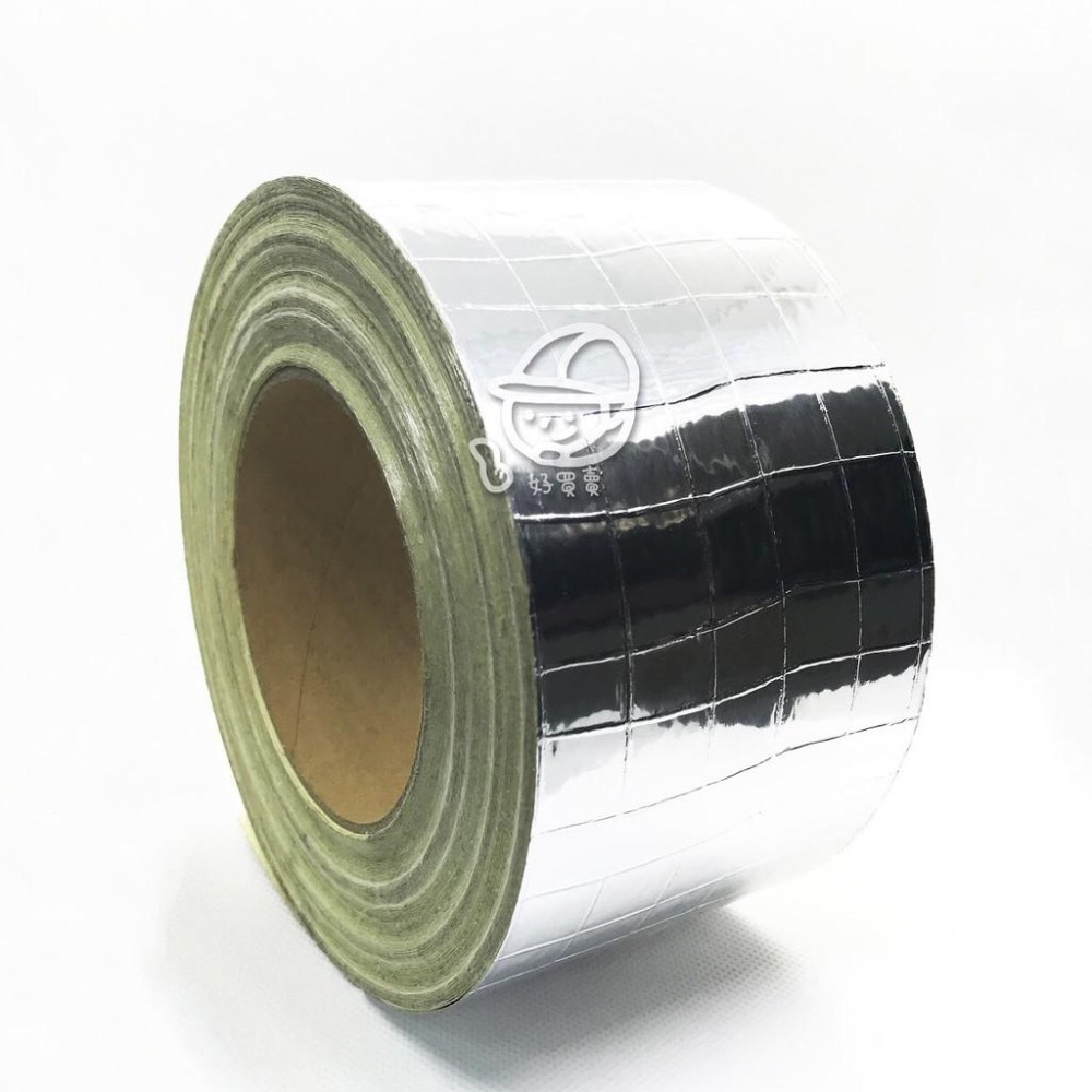 【好買賣】鋁箔膠帶/冷氣空調/銀色膠帶/保溫保冷/銅管/鋁箔加強網-細節圖2