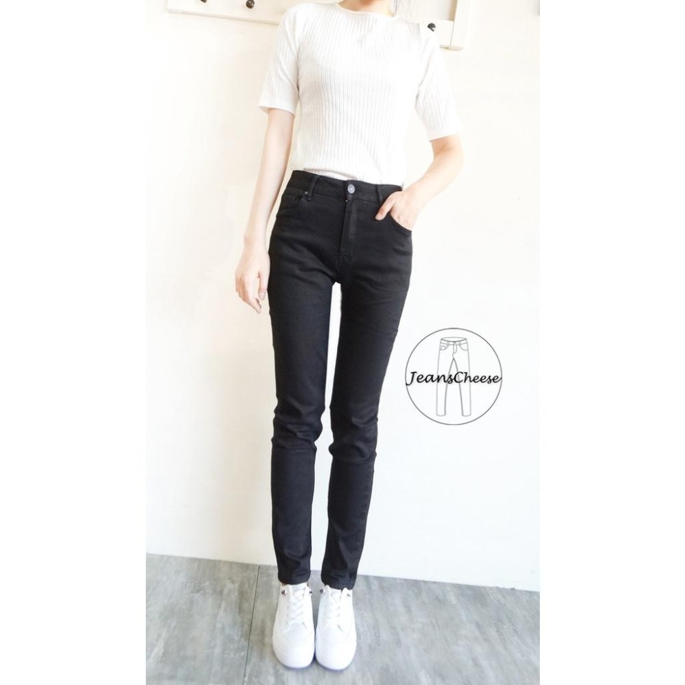 S~3L超彈力中高腰長腿黑褲.小直筒.直筒褲.長褲.上班族穿搭.百搭顯瘦長褲.工作褲.女裝 褲子女裝#.F6.5365-細節圖4