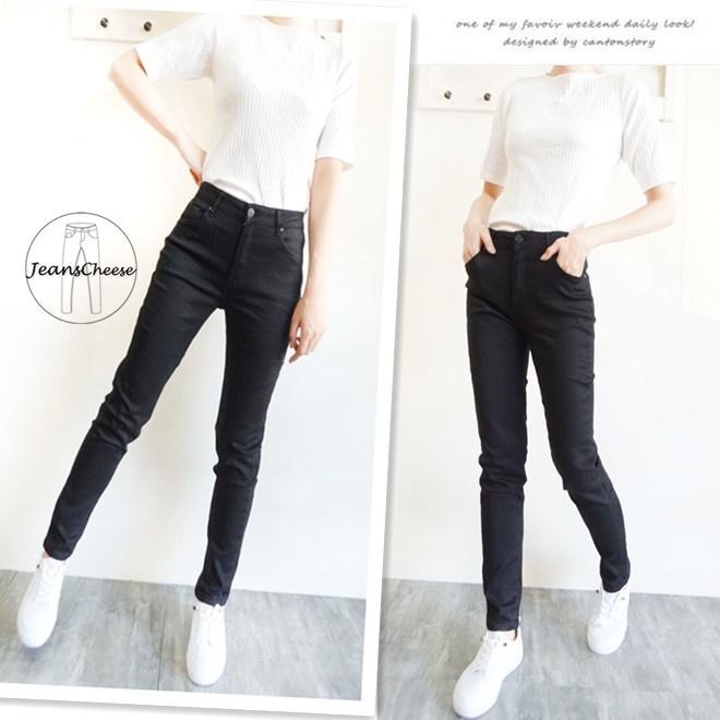 S~3L超彈力中高腰長腿黑褲.小直筒.直筒褲.長褲.上班族穿搭.百搭顯瘦長褲.工作褲.女裝 褲子女裝#.F6.5365-細節圖6