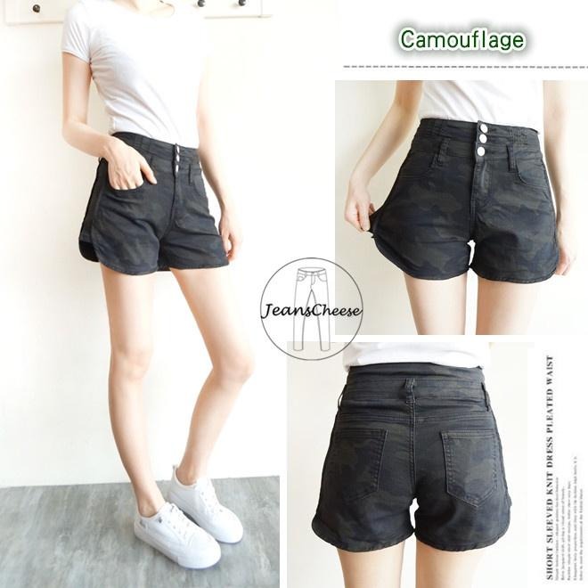 2色4碼/高腰排釦收腹提臀顯瘦.真理褲..A字短褲.休閒短褲.熱褲.辣妹必備.性感.高腰短褲.短褲女#.F6.5566-細節圖4