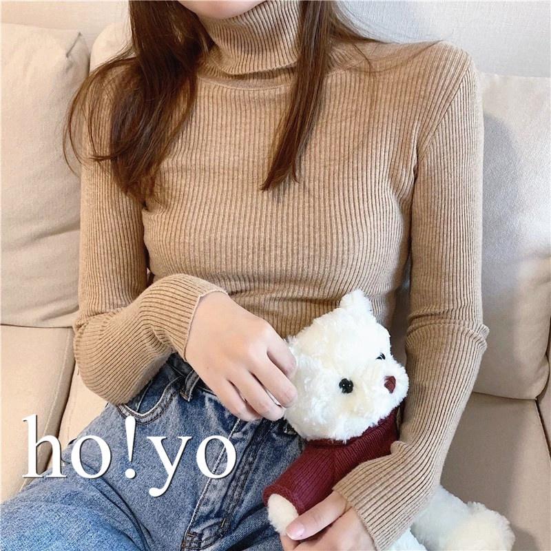 不磨膚.柔軟彈性.包芯紗.高領.翻領.針織上衣.針織毛衣.針織衫.長袖女.素T.長袖T恤.毛衣.冬天.保暖.外穿內搭衣-細節圖5