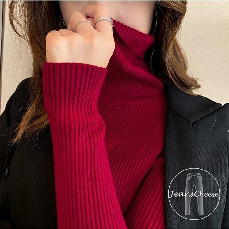 不磨膚.柔軟彈性.包芯紗.高領.翻領.針織上衣.針織毛衣.針織衫.長袖女.素T.長袖T恤.毛衣.冬天.保暖.外穿內搭衣-細節圖6