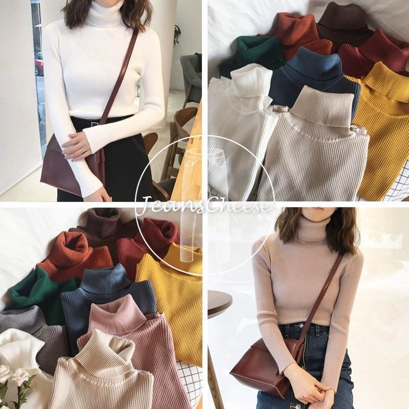不磨膚.柔軟彈性.包芯紗.高領.翻領.針織上衣.針織毛衣.針織衫.長袖女.素T.長袖T恤.毛衣.冬天.保暖.外穿內搭衣-細節圖9