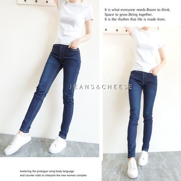 M~3L中腰顯瘦修身.直腿褲.素面.牛仔長褲.牛仔褲.美臀弧線.女生長褲.彈力.素色.美腿褲 女裝#.W5.7955-細節圖5