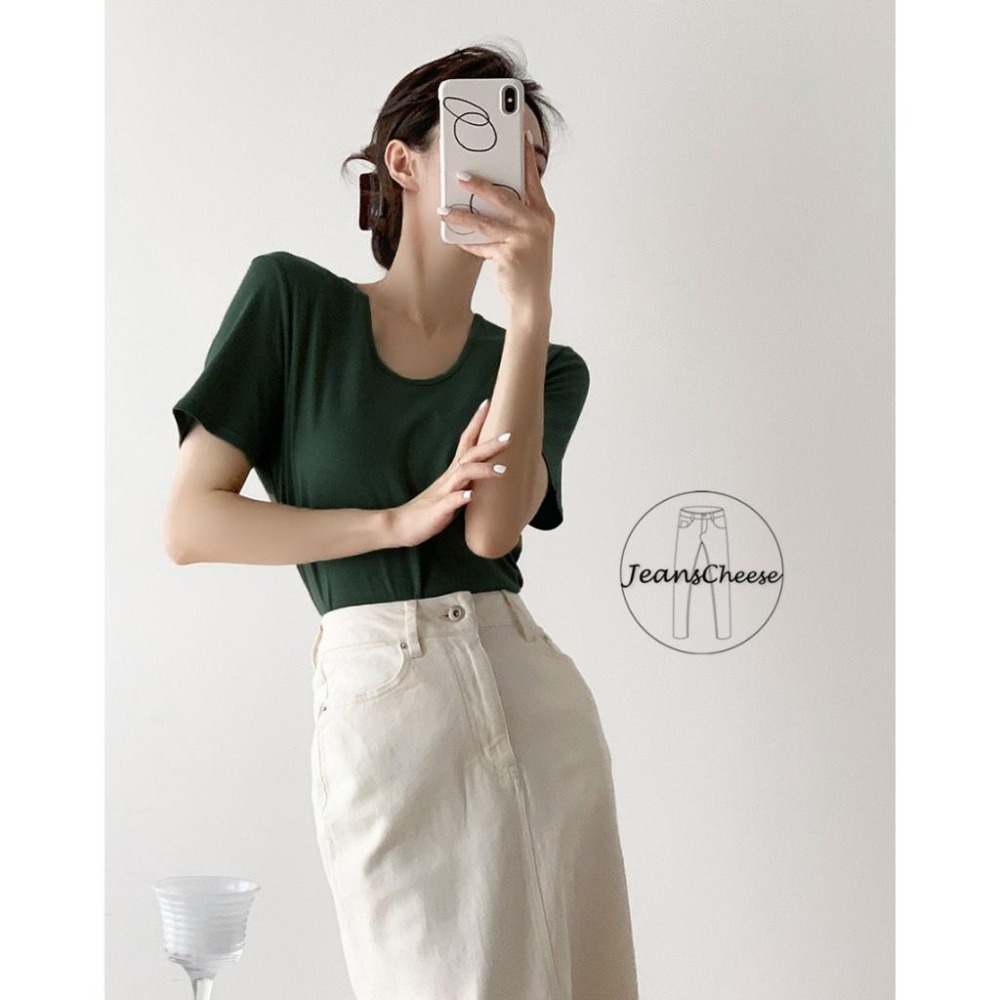 6色任選.親膚質感透氣超彈力.莫代爾上衣.短袖上衣.莫代爾短T.多巴胺素T.T恤.莫代爾棉.短T.短袖棉T.大學T.上衣-細節圖7