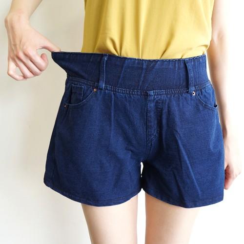 S~XL超涼感 高腰收腹褲 不嘞腰 薄鬆緊帶 A字短褲#.Z9.809-細節圖7