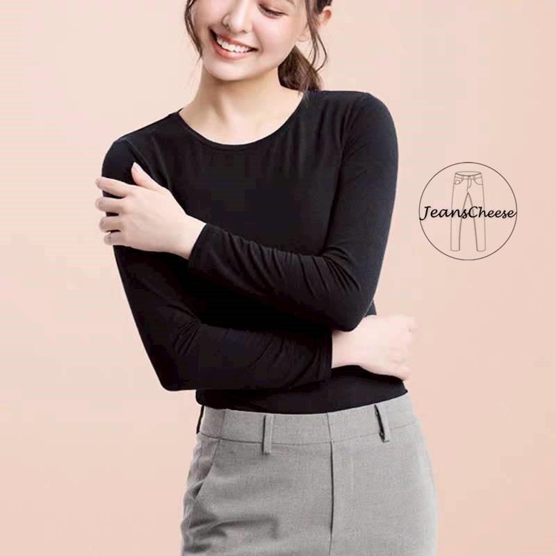 親膚保暖 發熱衣 保暖衣 刷毛上衣 圓領內搭衣 保暖上衣 內搭外穿 素T 長袖素T 打底上衣 石墨烯 衛生衣 刷毛衣-細節圖6