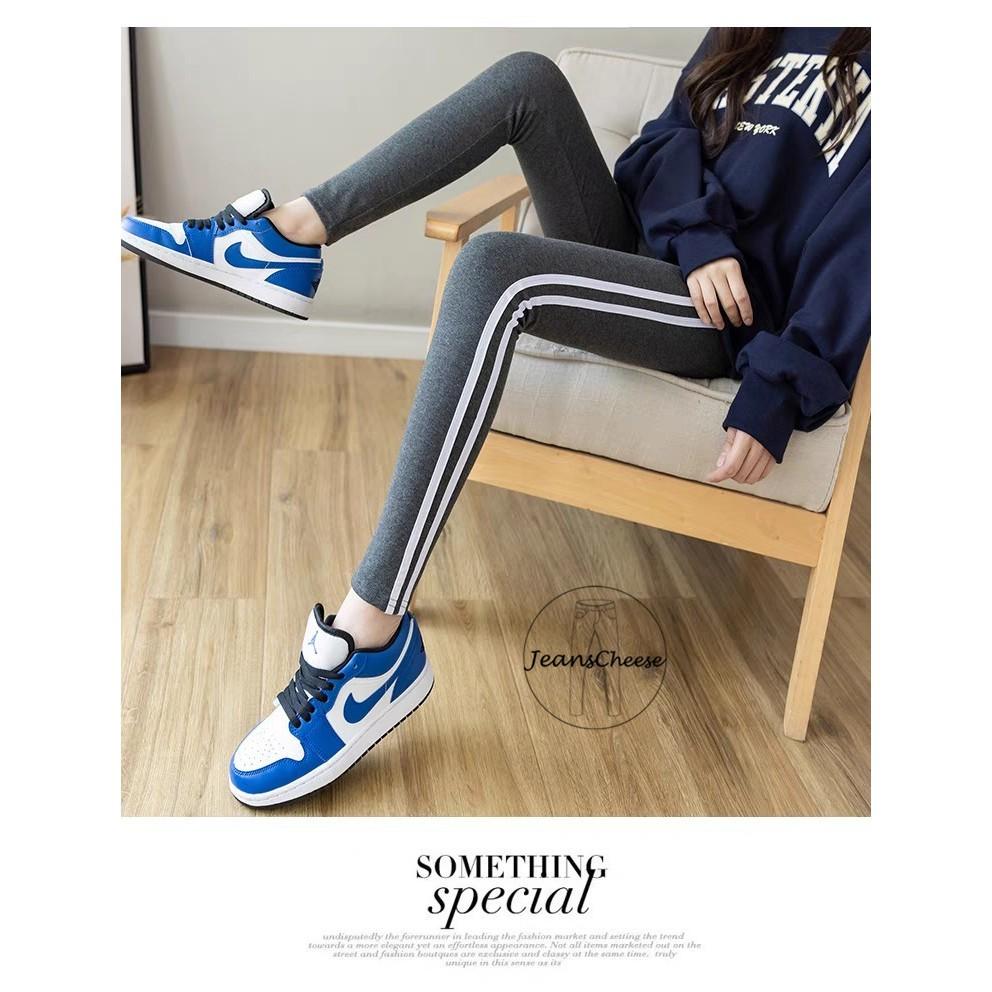 高腰超彈力內搭褲 微磨毛 保暖褲 兩線內搭褲 顯瘦 兩槓內搭褲.棉褲.休閒褲.運動褲.打底褲 休閒長褲 長褲女-細節圖9