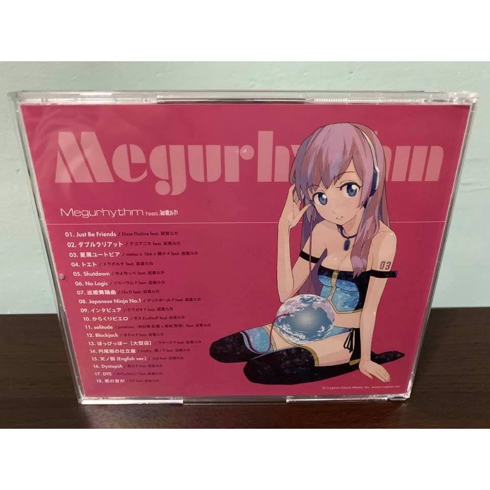 初音未來 日版 CD EXIT TUNES PRESENTS Megurhythm feat.巡音ルカ 鏡音 IA-細節圖3