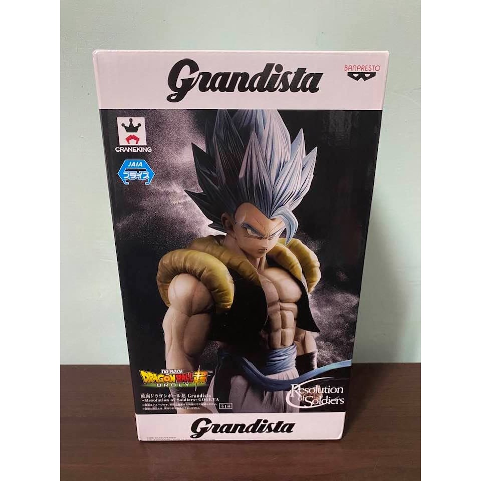 七龍珠 代理 白證 景品 Grandista GROS 劇場版 超藍 悟吉塔 悟空 達爾 悟飯 達洛特 布羅利 全新-細節圖2