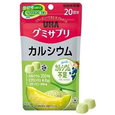 現貨🔥日本境內版 UHA味覺糖 鐵/鐵+葉酸/維他命C軟糖-規格圖3