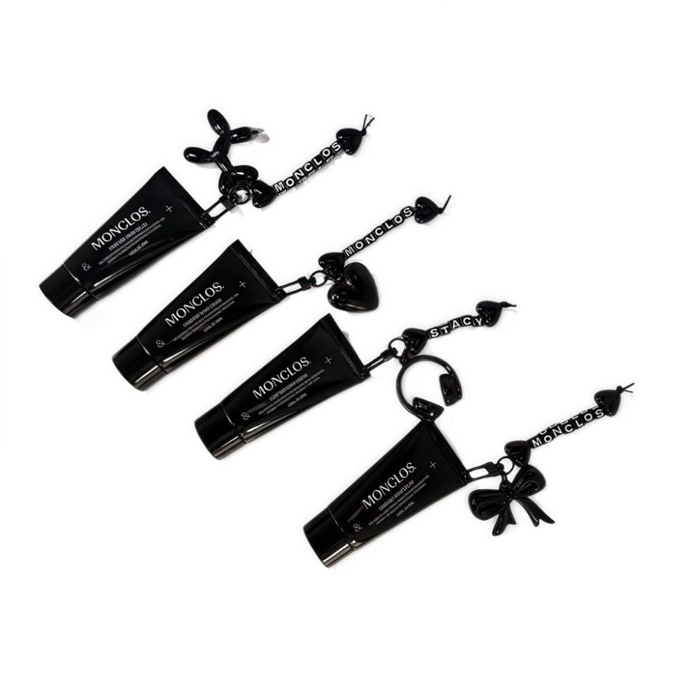 韓系黑色護手霜 MONCLOS 柔潤不黏 附黑愛心掛飾🖤  質感升級！-細節圖3