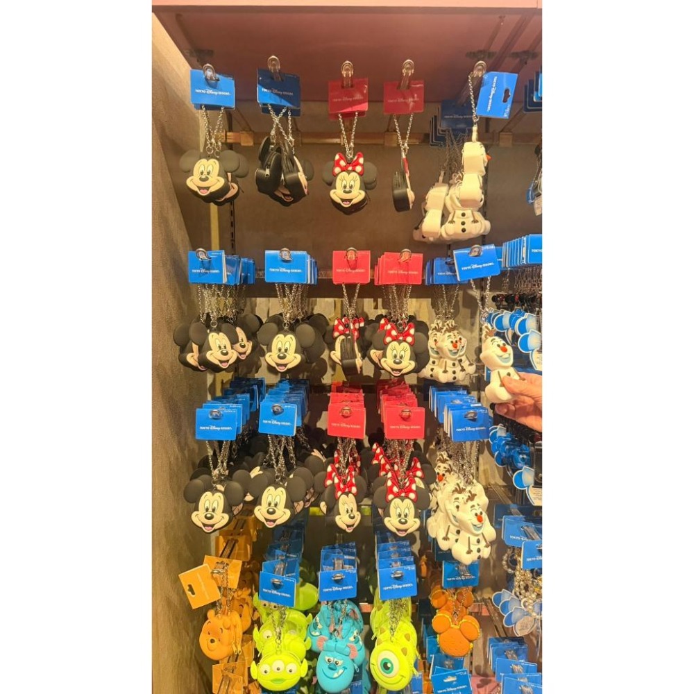 🔥現貨🔥🇯🇵代購東京迪士尼樂園大頭矽膠零錢包吊飾 收納包 鑰匙包 米奇/米妮/大眼怪/雪寶/漢堡/毛怪-細節圖2