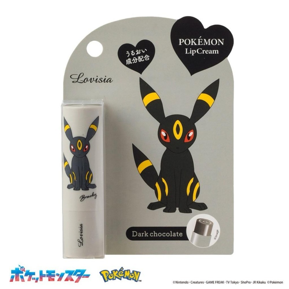 Lovisia × Pokémon 聯名潤唇膏｜寶可夢護唇膏 保濕不黏膩 可愛角色 日本限定版-細節圖8