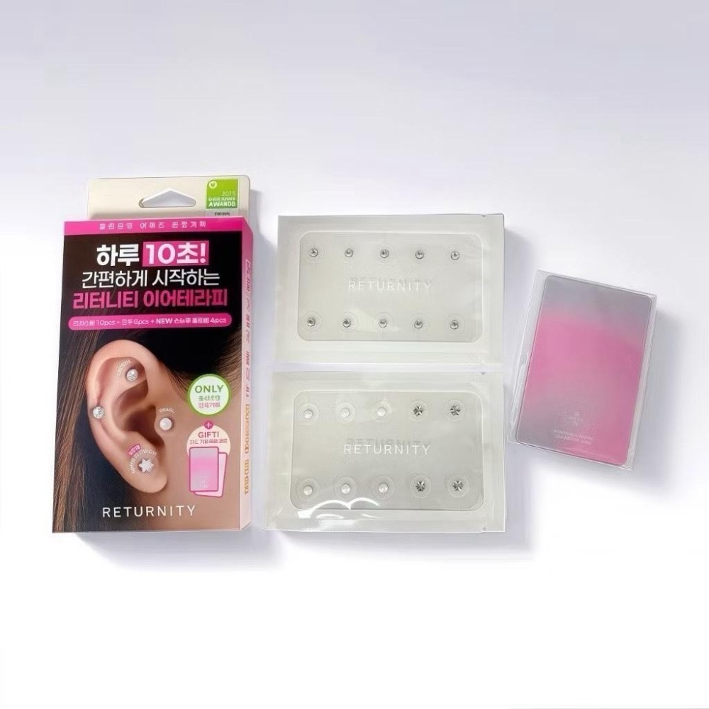 🔥現貨🔥韓國Olive young 耳穴貼 消水腫 穴道 按摩 Ear Therapy-細節圖5