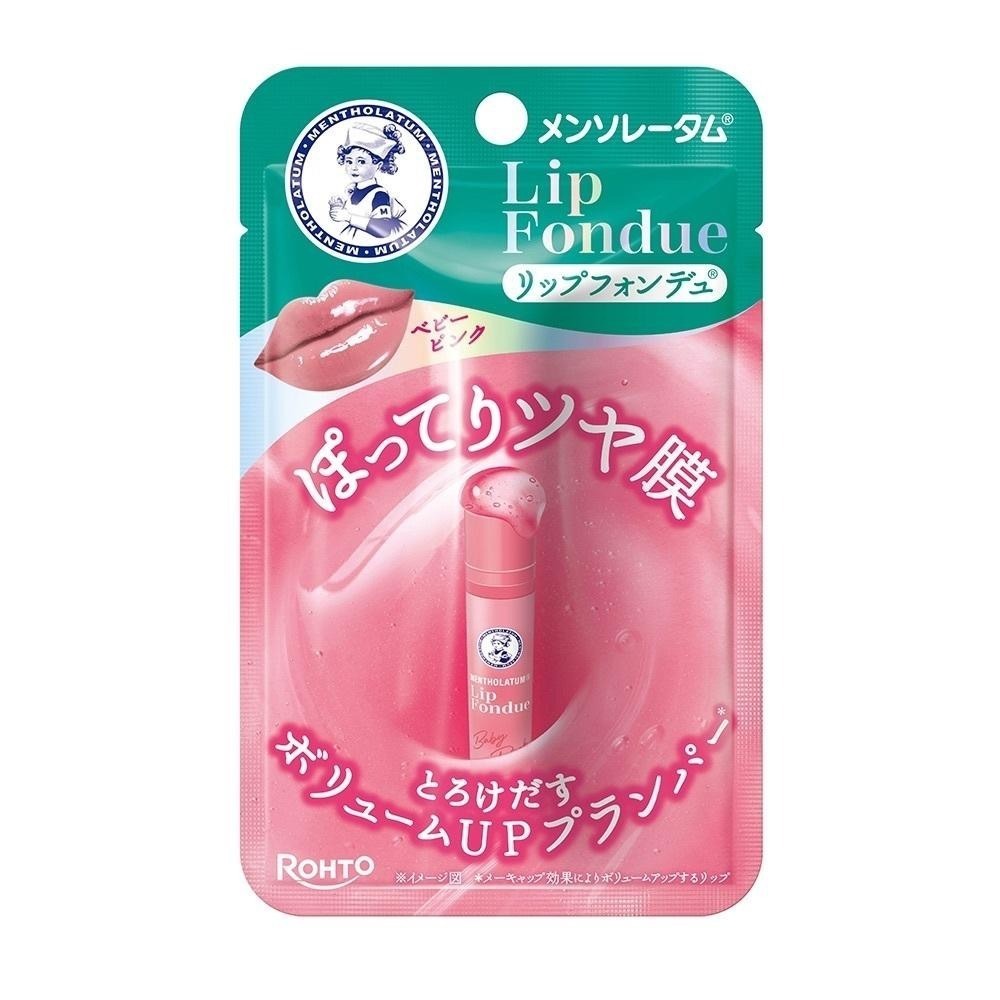 曼秀雷敦 Lip Fondue水光豐潤護唇膏  蜜光裸杏 蜜光莓紅 蜜光嫩粉 透明無色 玫瑰粉-細節圖7