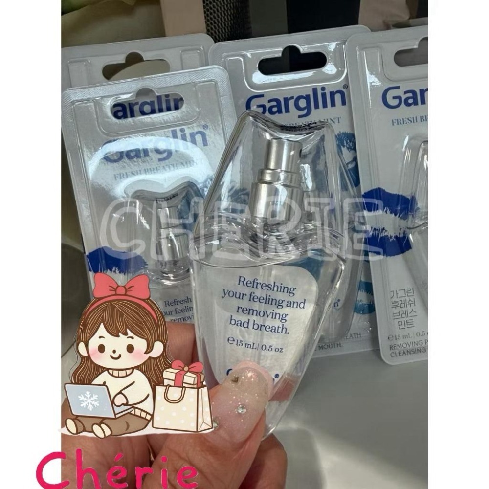 Garglin 口氣清新噴霧 薄荷清新噴霧 15ml-細節圖3