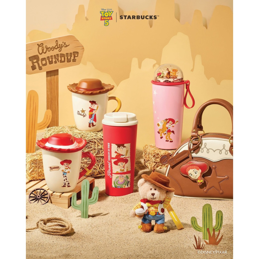【預購】韓國星巴克 x 玩具總動員 5 聯名！限量週邊-細節圖2