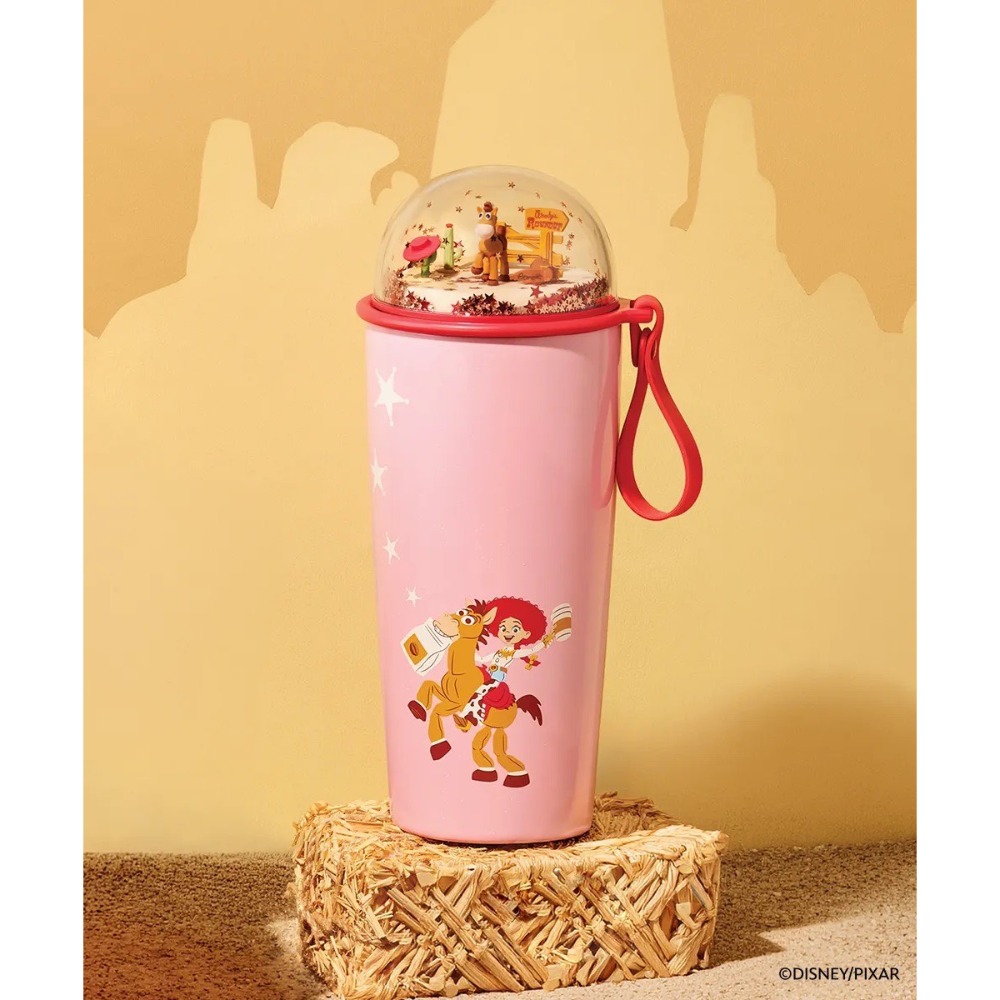 翠絲紅心造型保溫杯