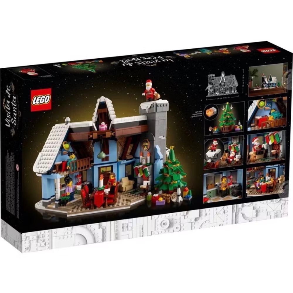 【lucyhouse】🐳LEGO 樂高 10293 聖誕老人來訪 Icons節慶系列-細節圖2