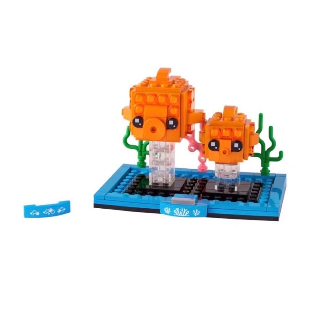 【lucyhouse】🐳LEGO 樂高 40442 金魚 大頭系列 Brickheadz-細節圖2