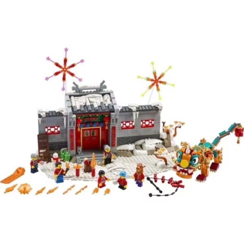 【lucyhouse】🐳LEGO 樂高 新年 80106 年獸的故事-細節圖2