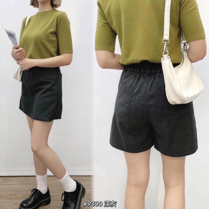 《MIKA米卡服飾》現貨 小香風褲裙 毛呢裙 毛呢褲裙 顯瘦褲裙 A字褲裙 短褲裙 短裙 褲裙 裙褲 女裝-細節圖9