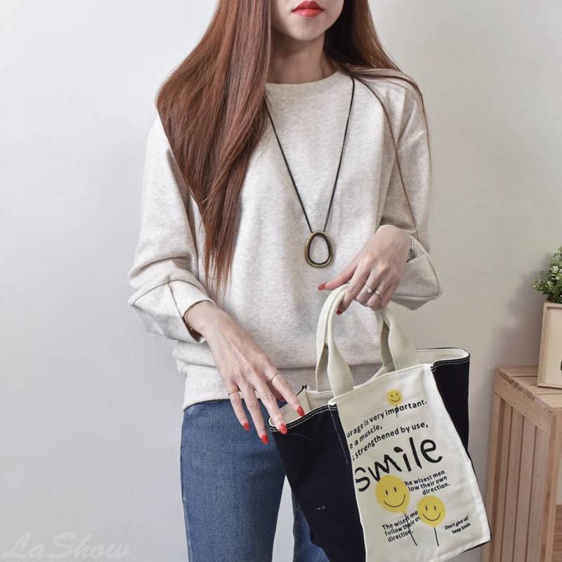 《MIKA米卡服飾》隔日到貨 交叉V袖磨毛 磨毛T 素T 刷毛上衣 1292 大學T  韓版棉T 刷毛 長袖 磨毛 保暖-細節圖4