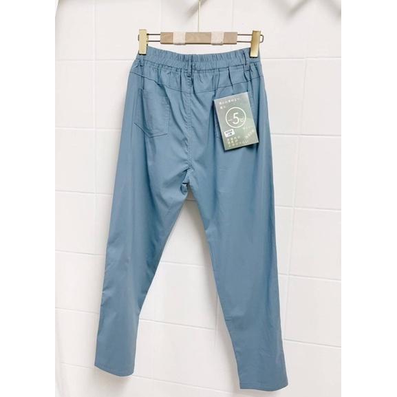 《MIKA米卡服飾》隔日到貨 -5度涼感褲 涼感彈力褲 涼感褲 皮標涼感褲 80564 涼感 休閒褲 彈力褲 哈倫褲-細節圖8