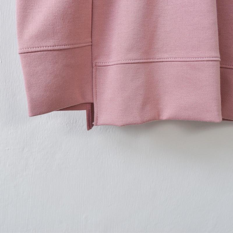 《MIKA米卡服飾》隔日到貨 設計款剪裁T 韓國棉 韓版棉T 素T 簡約棉T 側剪接設計 棉T 大學T 女裝 2999-細節圖9