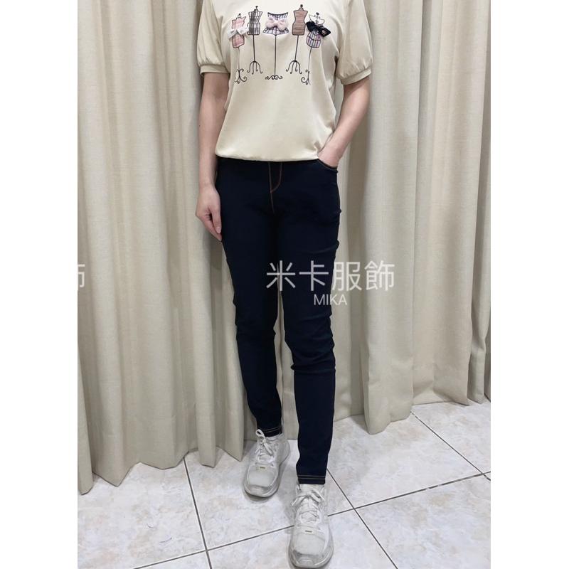 《MIKA米卡服飾》隔日到貨 涼感褲 合身褲 車線彈力褲 台灣製 窄管褲 工作褲 長褲 車線褲 鉛筆褲 小腳褲 女裝-細節圖6