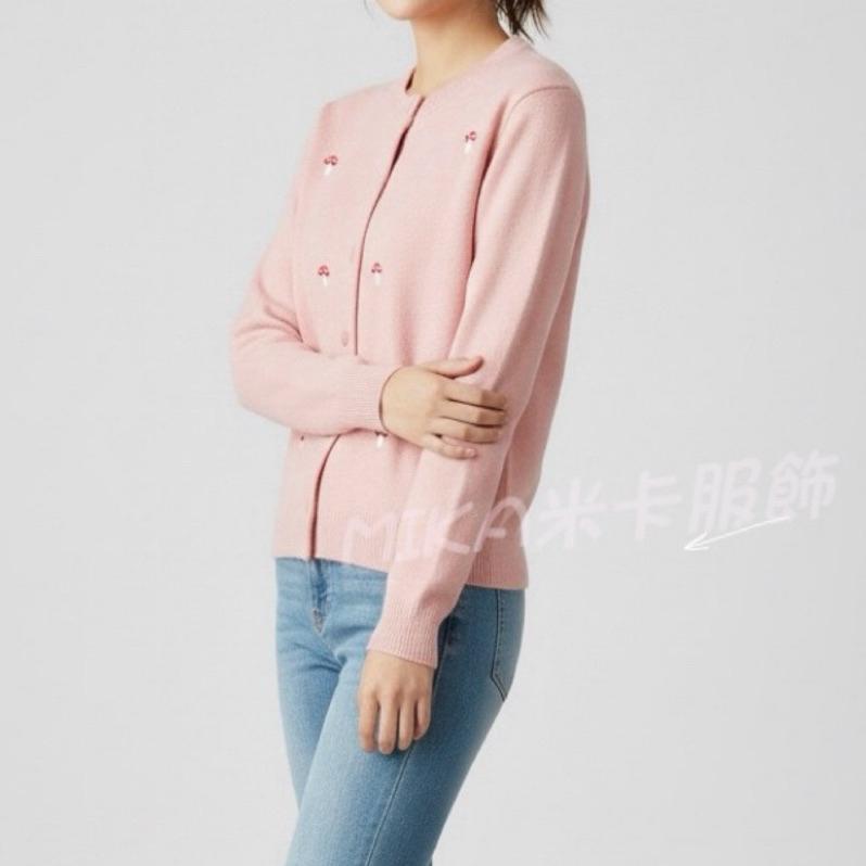 《MIKA米卡服飾》針織毛衣 針織上衣 針織衫 長袖上衣 保暖 毛衣 保暖上衣 保暖毛衣 毛線衣 針織 圓領針織衫-細節圖3