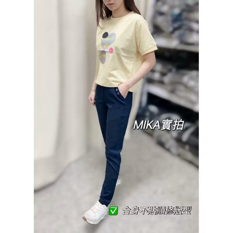 《MIKA米卡服飾》涼感褲 冰涼褲 長褲 工作褲 顯瘦 合身褲 彈力褲 休閒褲 運動褲 夏天女裝 涼感 素面 黑褲-細節圖3