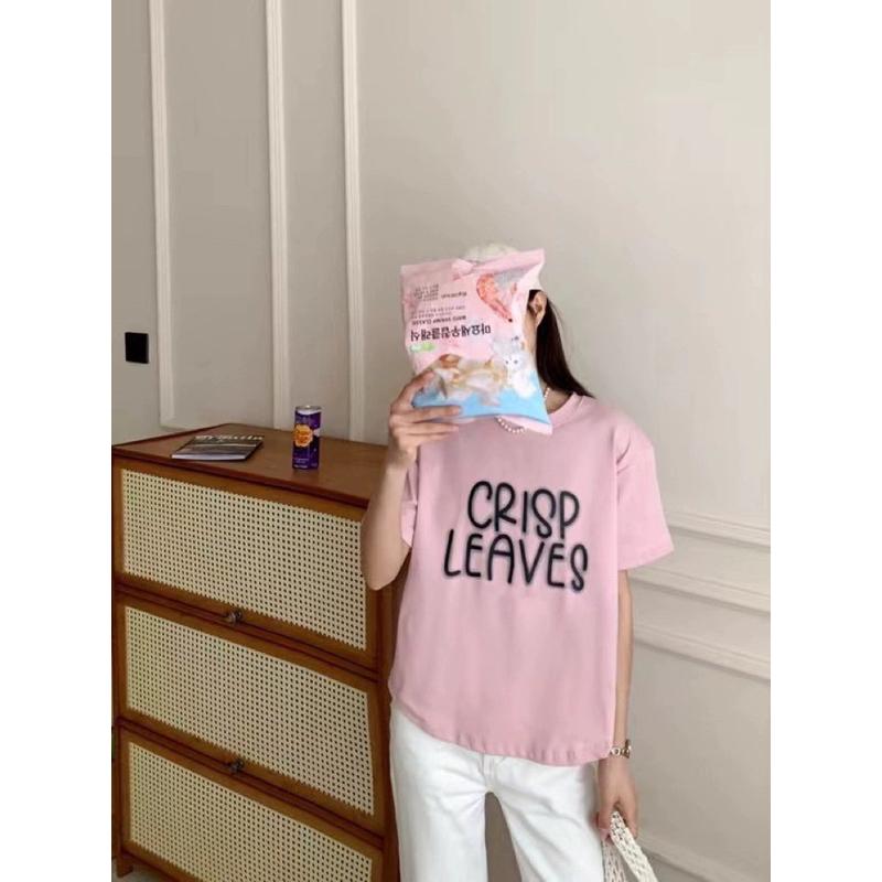 《MIKA米卡服飾》隔日到貨 英字棉T 字母棉T 涼感T 涼棉T 韓版棉T 復古棉T 休閒棉T 百搭棉T 短袖T恤 棉T-細節圖7