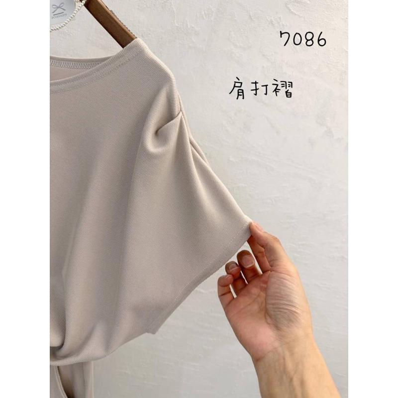 《MIKA米卡服飾》隔日到貨 韓版休閒套裝 素面套裝 素色兩件套裝 棉質套裝 涼感套裝  簡約修身 專櫃套裝 女裝-細節圖6