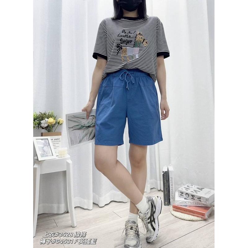 《MIKA米卡服飾》棉麻短褲 五分褲 涼感短褲 麻棉褲 水洗棉 涼感褲 短褲 休閒短褲 工作褲 涼感 女裝-細節圖5