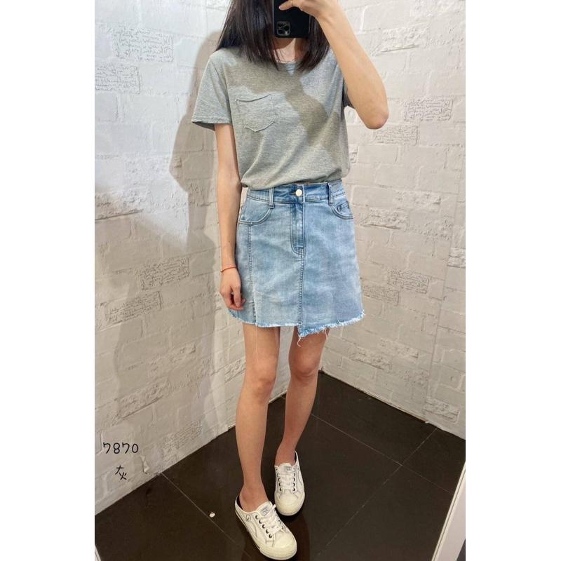 《MIKA米卡服飾》口袋素面棉T 韓版棉T 薄棉T 大學T 竹節棉 涼棉T 休閒棉T 涼感棉T 工作上衣 素T 女裝-細節圖2