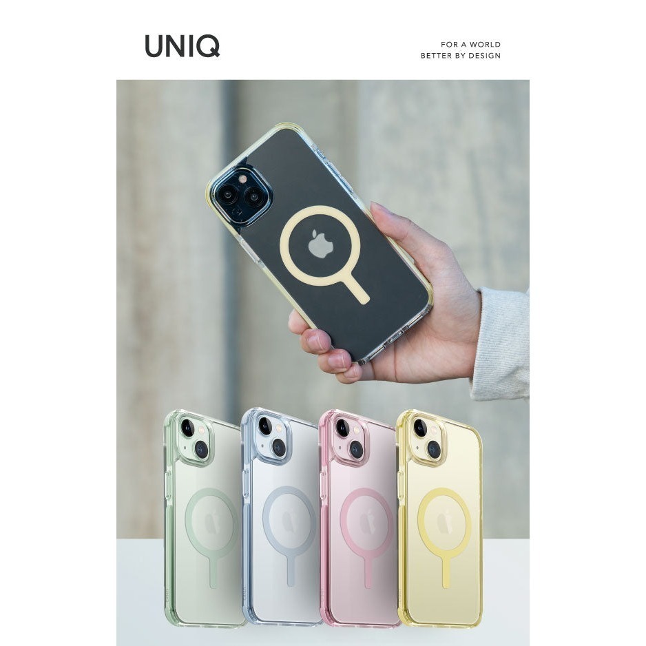 UNIQ｜Combat四角強化軍規磁吸防摔三料保護殼【iPhone 15 系列】-細節圖7