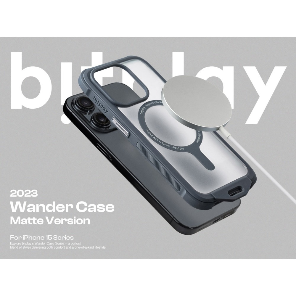 bitplay｜霧面磁吸殼 Wander Case Matte Version 【iPhone 15 Pro系列】-細節圖3