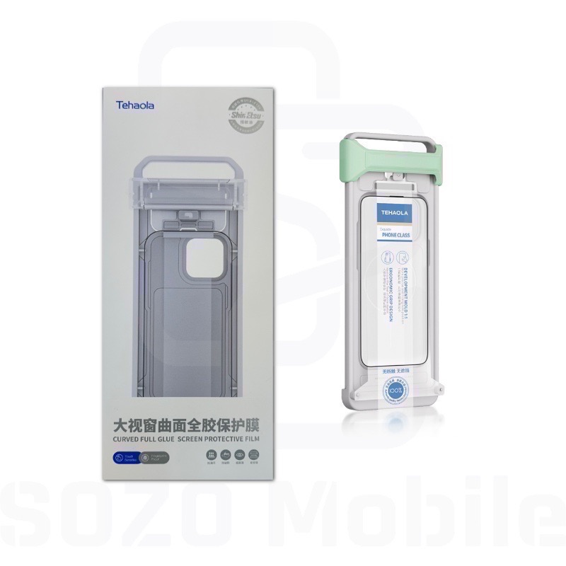 特好拉 Tehaola｜售完不補【iPhone 16 Pro／16】3D熱彎玻璃貼 高清、防窺、抗反射、DLC類鑽石-規格圖9