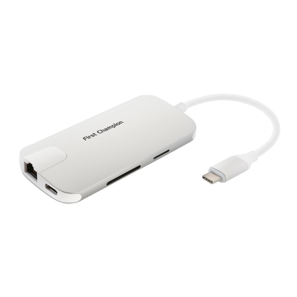 First Champion｜USB Type-C 集線器 (8合1) (with Gigabit Lan) 有網路孔-細節圖5