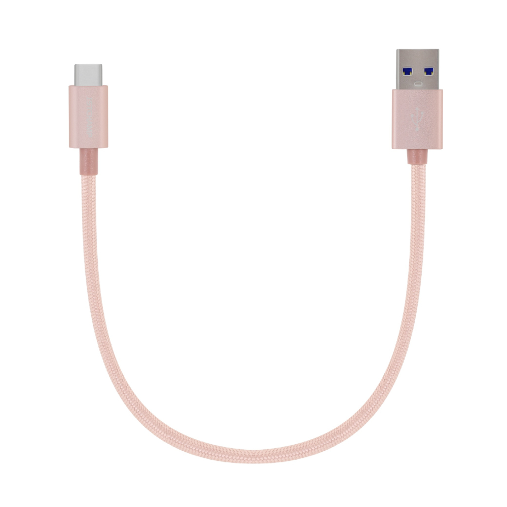 First Champion｜20cm USB 3.1 尼龍編織 Type-C 充電傳輸線 QC3.0-細節圖4