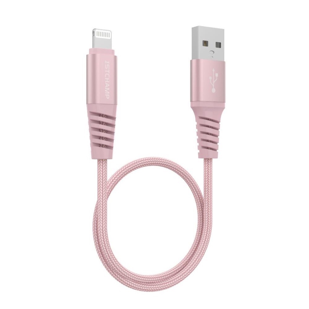 First Champion｜30cm/120cm MFi認證 尼龍編織 iPhone充電傳輸線 Lightning-細節圖6